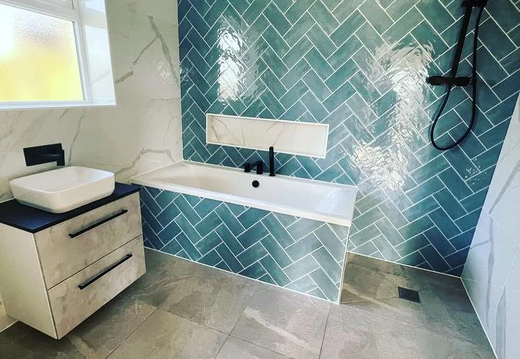 Bespoke bathroom installation by Nut & Olive Plumbing and Heating
